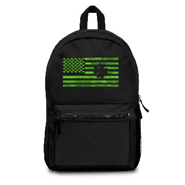 Discover St Patricks Day - Green Flag Backpacks