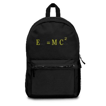 Discover E = MC2 Albert Einstein Energy = Milk Coffee2 Backpacks