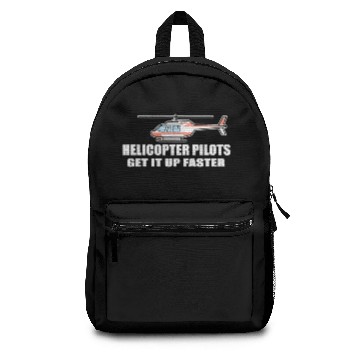 Discover helicopter pilots get it up faster Backpacks