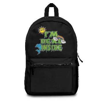 Discover Sun Rainbow Dolphin depression Awareness Backpacks