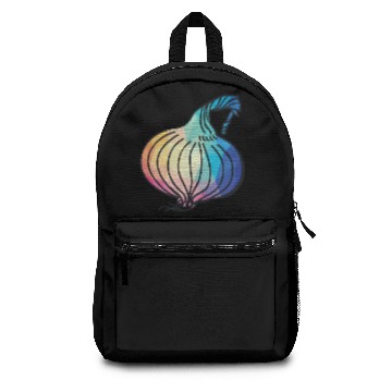 Discover Low Poly Onion Backpacks Vegetarian and Fruit Lover