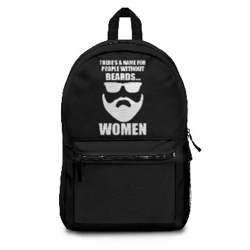 Discover Movember moustache Backpacks