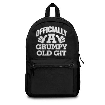 Discover Officially A Grumpy Old Git Backpacks