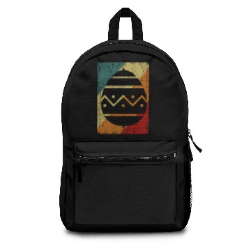 Discover Easter Egg Black logo Backpacks