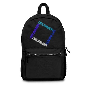 Discover Drum Set Drummer Gift Cymbals concert Backpacks