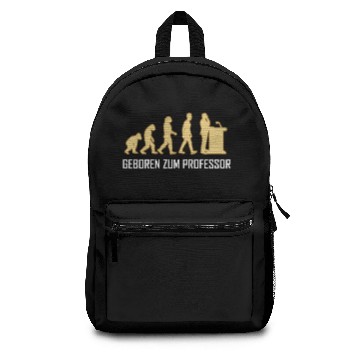 Discover Professor University Lecturer Evolution Gift Backpacks