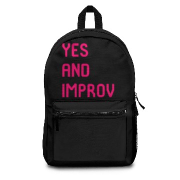 Discover Yes And Improvisational Comedy Backpacks