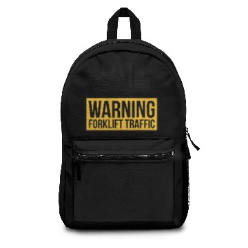 Discover Warning Forklift Traffic Backpacks