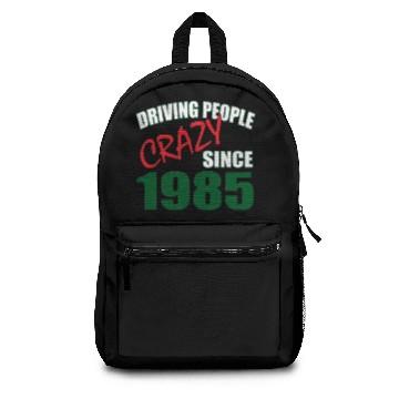 Discover Born In 1985, Funny 33rd Birthday Gift Backpacks