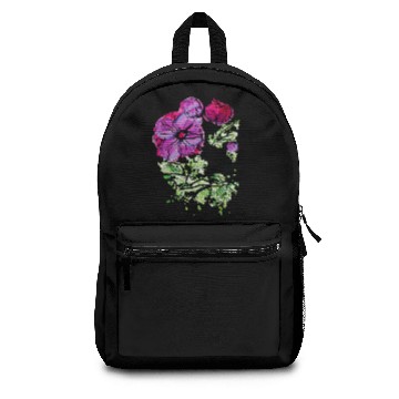 Discover Pink Peony Flower Backpacks