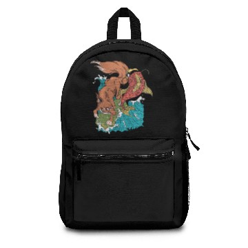 Discover Koi fish Koi's Kois gift Backpacks
