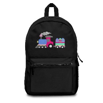 Discover Happy Easter Train Easter Eggs Cute for Kid Boy Backpacks