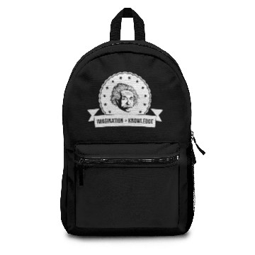 Discover Albert Einstein Imagination Important Knowledge Backpacks