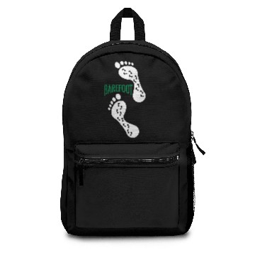 Discover Barefoot Foot Print - Foot Steps Backpacks