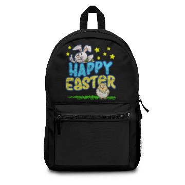 Discover Happy Easter Day-Easter Bunny Egg Hunt Backpacks
