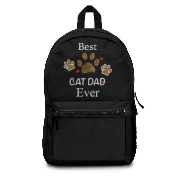 Discover Best cat dad ever Backpacks