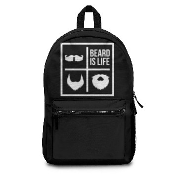 Discover Beard is life Movember beardy Backpacks