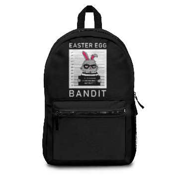 Discover Cute Happy Easter Egg Bandit Easter Bunny Backpacks