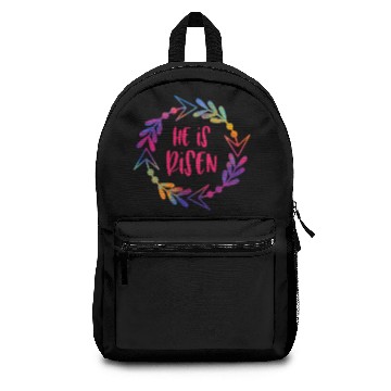 Discover Christian Easter Design Bright Inspirational He Backpacks