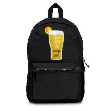 Discover orange juice Backpacks