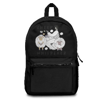 Discover Sheep Whisperer Farmer Farmer Wool Funny Backpacks