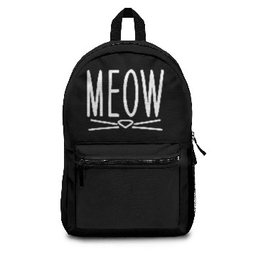 Discover Meow Cute Cat Face Backpacks