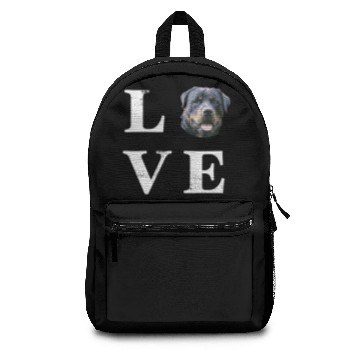 Discover Rottweiler Love Rott Rottie gift idea Backpacks