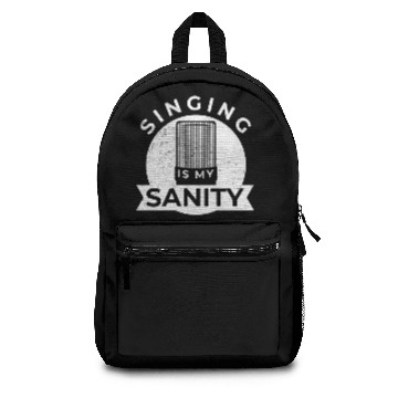 Discover singer singing singing singer band choir Backpacks