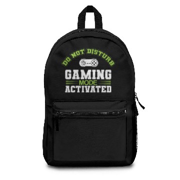 Discover Do not disturb gaming mode activated Backpacks