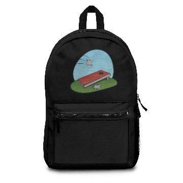 Discover Corn Hole 1 Backpacks