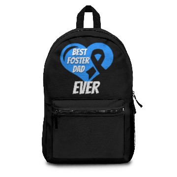 Discover Foster Care Awareness Best Foster Dad Ever Backpacks