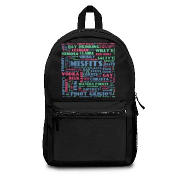 Discover Pinellas Misfits Word Cloud Backpacks