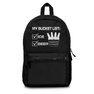 Discover My Bucket List funny Backpacks