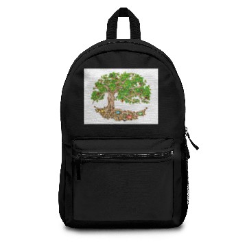 Discover Tree of life Poster Backpacks