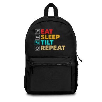 Discover Pinball Machine Wizard Flipper Arcade Game Retro Backpacks