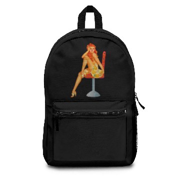 Discover Sexy Pinup Girl Redhead Vintage 40's 50's Retro Backpacks