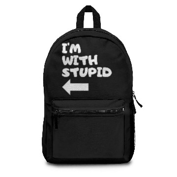 Discover I'm With Stupid Backpacks