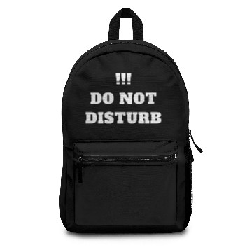 Discover !!! DO NOT DISTURB Backpacks