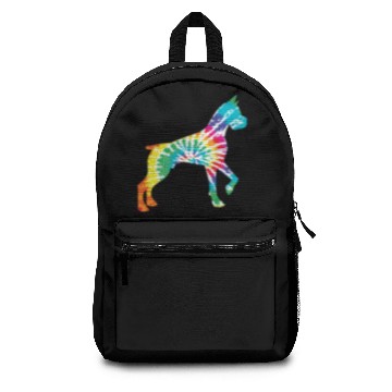 Discover Rainbow Dog Great Dane Hippie Backpacks