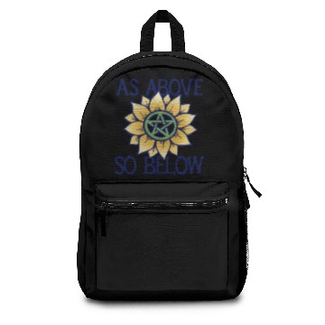 Discover as above so below Backpacks