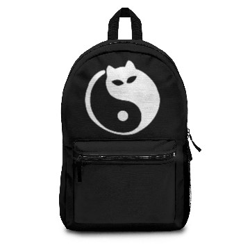Discover Ying Yang Cat Backpacks