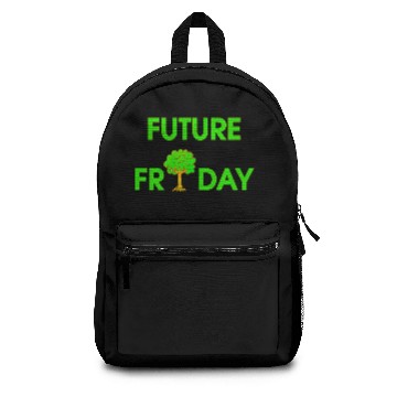 Discover Future Friday Environment Protest bio Backpacks