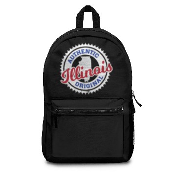 Discover ILLINOIS - AUTHENTIC ORIGINAL - CUBS COLORS Backpacks