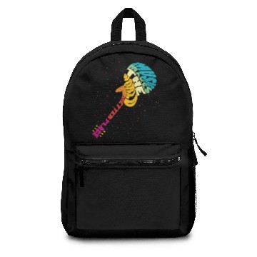 Discover music typography Backpacks