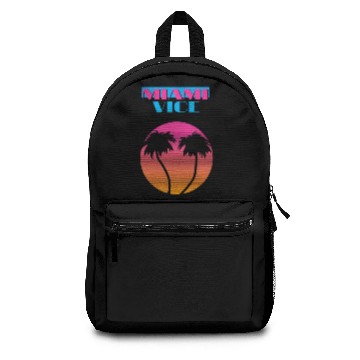Discover Miami vice Backpacks