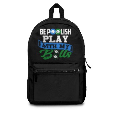 Discover Funny Pool Player Gift | Billard 8-Ball Backpacks