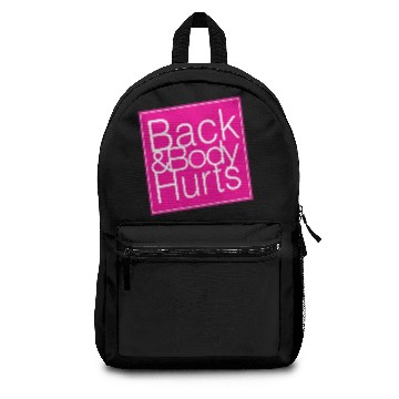 Discover back and body hurts Backpacks