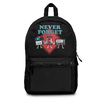 Discover Retro 90 Software Engineer Programmer Nerd Geek Backpacks