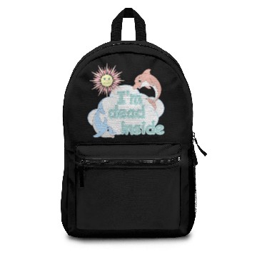 Discover I'm Dead Inside Cheerful Dolphins and Sunshine Backpacks