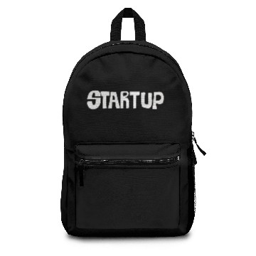 Discover Startup Lettering Funny Backpacks